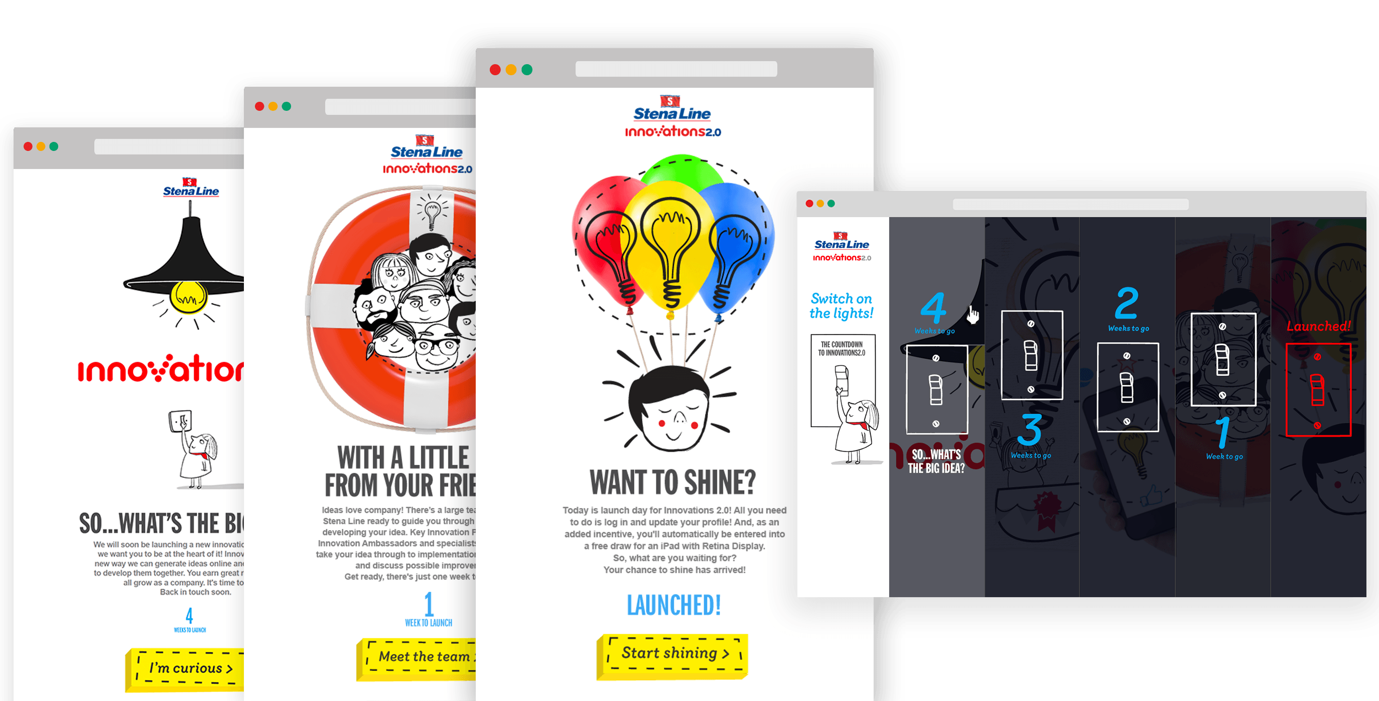 Stena Line Staff Innovations Website 2